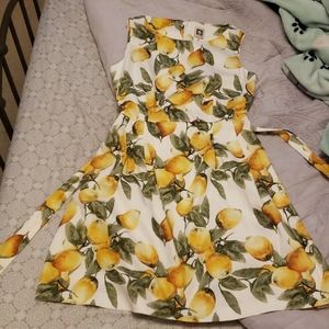 Anne Klein Lemon Dress